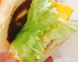 朝食ベーコンエッグサンド作り方3写真