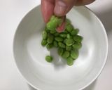 レンチン★材料2つ!枝豆蒸しパン作り方1写真