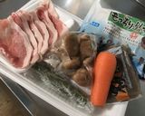 小芋その他野菜.豚肉の煮物作り方1写真