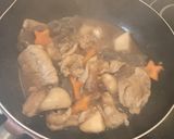 小芋その他野菜.豚肉の煮物作り方6写真