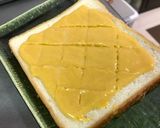 食パンで★メロンパン風トースト作り方5写真