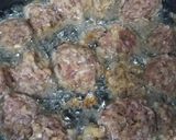 甘酢肉団子作り方3写真