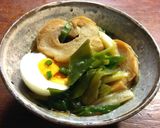 九条ネギの煮奴(豆腐の煮物)作り方8写真