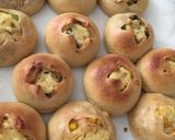 国産強力粉入りふすまパン(または丸パン)作り方12写真