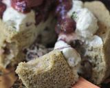 お抹茶*栗ぜんざいのロールケーキ作り方56写真