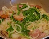 《再現飯》ナポリタン焼きそば作り方3写真