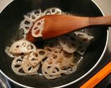 もう一品☆中華風？れんこんキンピラ作り方2写真