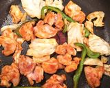 おつまみに最適☘️鶏ももの辛みそ炒め作り方4写真