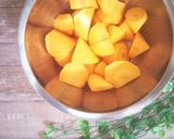 煮染め（野菜のみの煮物）作り方1写真