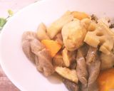 煮染め（野菜のみの煮物）作り方18写真