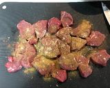 きのことラム肉のスパイシーカレー作り方3写真