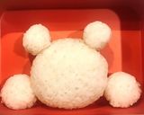 キャラ弁 動物園 ホワイトタイガー☆作り方3写真