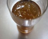 ビール？みたいなゼリー★寒天☆りんご作り方3写真