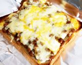 チーズ納豆トースト作り方4写真