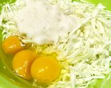 ふわ軽♪お好み焼き☆豚コマで〜無添加作り方3写真