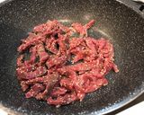 牛肉と二種のピーマン細切りスタミナ炒め作り方3写真