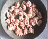 鶏肉とほうれん草のオイスターソース炒め作り方6写真