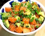 超簡単　絶品！ポキ丼〜ハワイの風を感じて作り方6写真