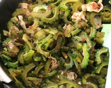 ゴーヤと豚肉の梅肉とろみ炒め作り方9写真