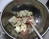 豆腐のハンバーグ キノコソース作り方1写真