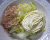 塩もみ白菜入りポテサラ作り方3写真