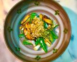 No2096 椎茸ピーマン炒め作り方1写真