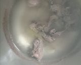 牛すじトロたま丼作り方3写真