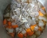 牛すじトロたま丼作り方5写真