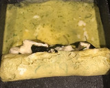 海苔とチーズが美味い★海苔と佃煮の卵巻き作り方3写真