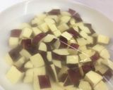 季節は秋❤ゴマ&さつまいもたっぷりケーキ作り方1写真