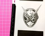 仮面ライダージオウ★キャラ弁♪作り方1写真