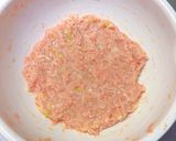 鶏つくね蓮根はさみ焼き作り方3写真