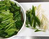 うちのほうれん草鍋♪簡単作り方1写真