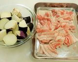 茄子と豚バラ肉のヤンニョム炒め!作り方3写真