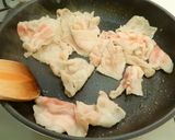 茄子と豚バラ肉のヤンニョム炒め!作り方4写真
