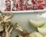 牛肉のトマト煮込み作り方1写真