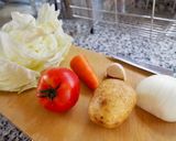 お野菜たっぷりのコンソメスープ作り方1写真