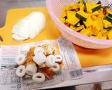 竹輪入りかぼちゃグラタン作り方1写真