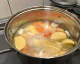 芋の大きな肉じゃが煮作り方2写真