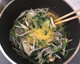 ニラもやし春雨炒め(包丁つかわず)作り方9写真