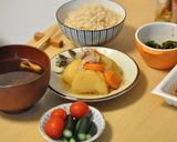 芋の大きな肉じゃが煮作り方6写真