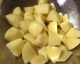 レンジ時短♪ピリッとおつまみポテトサラダ作り方1写真
