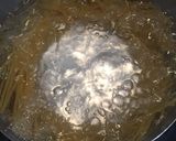 簡単！サーモンとベーコンのクリームパスタ作り方2写真