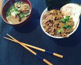 市販のタレで簡単！漬け込み焼肉丼作り方5写真