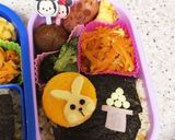 キャラ弁 ＊ 十五夜 月見作り方1写真