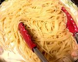 簡単！海鮮とアスパラのクリームパスタ作り方5写真