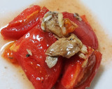 作り置き☆トマトとサバ水煮の酢の物作り方2写真