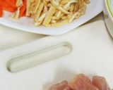 簡単！美味しい☆わが家の鶏肉炊き込みご飯作り方1写真