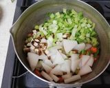 簡単☆離乳食後期〜野菜と椎茸のスープ♪作り方1写真