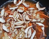 しいたけと豚バラ肉の炊き込みご飯作り方4写真